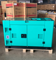Générateurs diesel personnalisés 380V à démarrage électrique, bicylindres, 10KVA 12KVA 15KVA 18KVA 20KVA 10KW 12KW 15KW 18KW 20KW pour usage domestique
