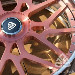 722auto Jantes forgées 2 pièces à profil profond Or Rose pour Chevrolet Impala Pontiac Oldsmobile Forgtoss Wheel, tailles 20 21 22 23 24 26 - Product Image 3