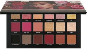 Paleta de Sombras de Ojos <span class=keywords><strong>Huda</strong></span> de 18 Colores, Dorado Desértico, Resistente al Agua, Reverse Rose Snowflake, 1ª y 3ª Generación - Product Image 6