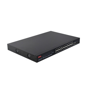 Conmutador PoE Gigabit de 24 puertos Ling Shi con 4 puertos SFP y fuente de alimentación integrada para expansión de red - Product Image 2