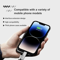 Câble de Recharge Rapide Réglable 4 en 1 Certifié MFi USB Type-C Micro pour iPhone 14 13 12 11 Pro Max et Android