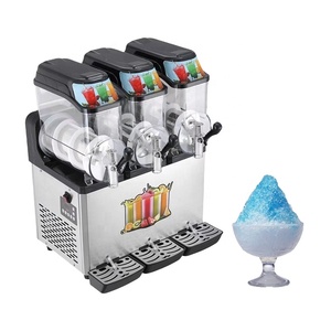 Comercial 15L Slushy Machine para uso doméstico 3 tanques con bomba-para Filipinas - Product Image 4
