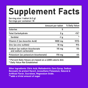 Comprimés effervescents de vitamine C personnalisés à faible MOQ avec sodium et potassium pour une immunité saine et des habitudes quotidiennes revitalisantes - Product Image 4