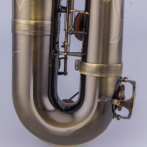 <span class=keywords><strong>Saxophone</strong></span> <span class=keywords><strong>Baryton</strong></span> Ajustable de Marque TaiShan, Finition Bronze Antique, Vente en Gros Fabricant à Prix Abordable - Product Image 6
