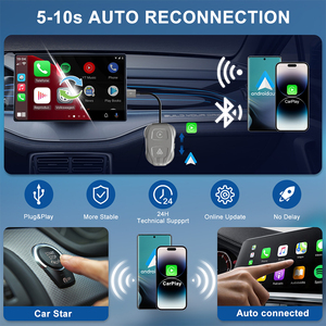 El más nuevo adaptador inalámbrico CarPlay <span class=keywords><strong>Android</strong></span> Auto 2 en 1 CarPlay Adaptador inalámbrico para Apple adaptador inalámbrico <span class=keywords><strong>Android</strong></span> Auto para <span class=keywords><strong>Android</strong></span> - Product Image 2
