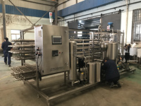 Pasteurisateur Homogénéisateur Ligne de production de lait UHT 5000L Usine de transformation du lait