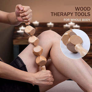 Kit de massage corporel en bois, outils de massage du dos en bois, écologiques, durables, anti-cellulite, ensemble d'outils de massage Maderoterapia - Product Image 5