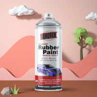 Spray de peinture caoutchouc amovible, Spray pour peinture temporaire