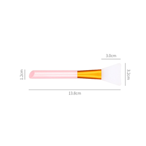 Brosse d'applicateur de <span class=keywords><strong>masque</strong></span> facial de <span class=keywords><strong>silicone</strong></span> de beauté de femmes de haute qualité avec la brosse de tache de poignée <span class=keywords><strong>en</strong></span> plastique <span class=keywords><strong>pour</strong></span> des soins de peau de station thermale - Product Image 4