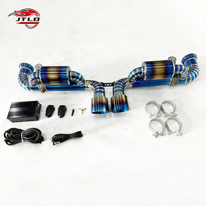 Système d'échappement en titane avec commande de dépression et embouts d'échappement pour 991 - Amélioration de performance Catback haute performance pour la course - Product Image 4
