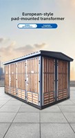 YB10-20KVA YB – Nouvelle sous-station préfabriquée en boîtier, unité de distribution d'énergie mobile extérieure, transformateur de puissance complet de type boîtier