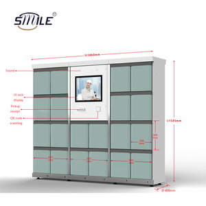 Chnsmiel OEM Ngoài Trời Thông Minh Hộp Thư Cộng Đồng Căn Hộ Thông Minh Bưu Kiện Giao Hàng Tủ Khóa Siêu Thương Mại Tủ Khóa - Product Image 3