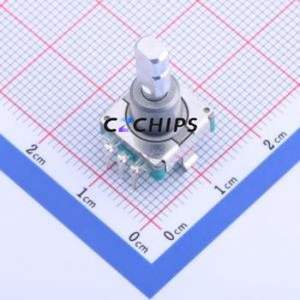 EC11E1534443 Rotary Encoder Through hole Component (THT) Switch - Product Image 1