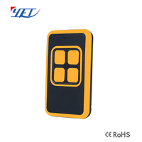 YET2113 D4 Type Télécommande Sans Fil Porte-clés ABS 4 Boutons pour Appareils Ménagers Intelligents pour Porte de Garage