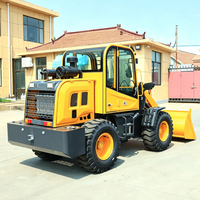 Chargeuse sur pneus multifonctionnelle diesel hydraulique compacte pour l'agriculture et le jardinage, idéale pour le déplacement de terre – Nouveauté en Chine