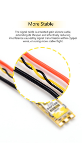 ESC Programable Sin Escobillas de 30A, ESC Electrónico Opcional para Avión RC, Dron UAV, Repuestos - Product Image 2