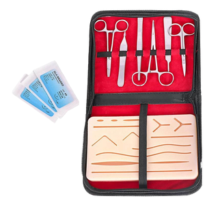 Coussin d'entraînement en silicone pour la pratique des sutures chirurgicales dentaires, modèle pédagogique pour les étudiants en médecine, pour l'apprentissage et la pratique des techniques de suture - Product Image 1