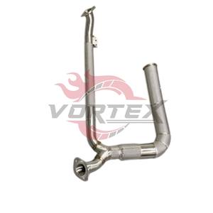 Collecteur d'échappement catalyseur haute performance Vortex 304 pour Porsche 718 Boxster Cayman 2.5T 2016-2023 avec bouclier thermique, sans voyant d'avertissement moteur - Product Image 4