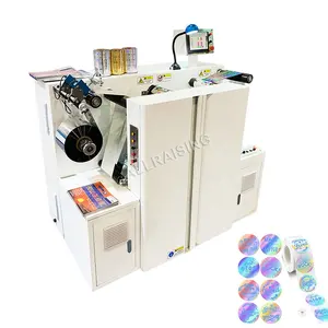 Automatische 3d Holografische Beveiligings Label Printer Maken Machine Hologram Harde Embossing Sticker Drukmachine