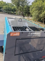 Compresseur d'air à vis portable série PDS d'Airman, moteur diesel PDS420S