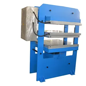 Solid tire hydraulic compression molding/vulcanizing press machine