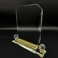 Plaque en verre vintage, pour certificat de sorcellerie, vente en gros