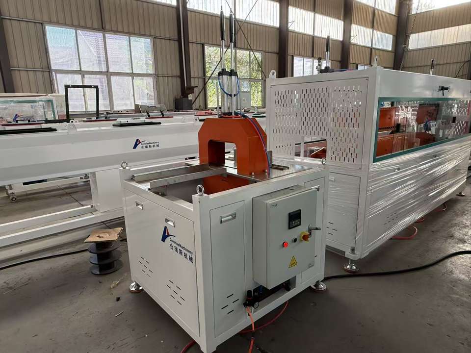 Extruder Line Machine PVC Drainage Pipe Extrusion Machine with High Efficiency Double-screw ...