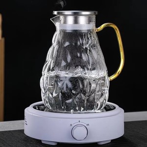 Jarra de Vidrio con Diseño de Concha, 1800 ml, para Agua, Modelo Nuevo - Product Image 4