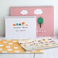 Conception personnalisée de haute qualité Kawaii Design Décoration Livre d'autocollants de libération