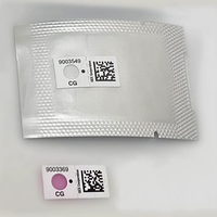Dosimètre en film adhésif GEX B3 pour tests de stérilisation par irradiation à faisceau électronique, forme rectangulaire, personnalisable