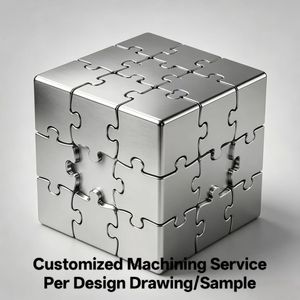 Precision <b>Wire</b> EDM Machining Metal Block Parts CNC Machined Stainless Steel Square Assembly Components Cool <b>Wire</b> Edm Puzzle Cube - Product Image 1