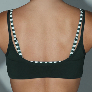 Soutien-gorge de sport double couche à col rond et bretelles réglables ultra-doux pour femmes, fabriqué sur mesure par des fabricants OEM - Product Image 2