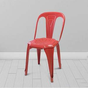 Vente en gros tabouret de bar industriel en métal tabourets de bar le court extérieur chaises de bar café 4 pieds - Product Image 4