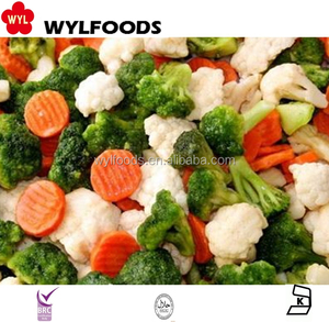 Verduras mixtas IQF Zanahorias en rodajas/<span class=keywords><strong>brocoli</strong></span>/coliflor Verduras mixtas congeladas - Product Image 2