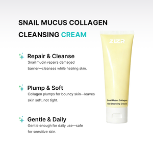 ZLZR Cuidado de la Piel, Humectante, Aclarante y Antiarrugas, Gel Limpiador Facial con Mucina - Product Image 2
