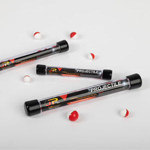 Calibre 0.68 .50-Billes d'entraînement composites à usage flexible Poudre d'autodéfense Paintball Rounds d'impact professionnel (10 unités/tube) - Product Image 5