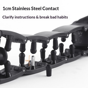 <span class=keywords><strong>Collier</strong></span> de dressage anti-traction à chaîne en P à pointes et à choc pour grands chiens (Dobermans, Berger allemands, Golden Retrievers) - Product Image 5