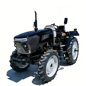 Tracteur agricole miniature 4x4 à transmission par engrenages, haute productivité, roues noires - Product Image 6