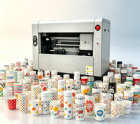 Printer UV Mini Silinder Kecepatan Tinggi Epson DX7 Single Head Cetak Pernis Putih untuk Bengkel Cetak Kecil