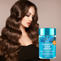 Sérum Traitant Capillaire Qquaker en Gros Personnalisé pour Cheveux Abîmés et Chute de Cheveux, Capsules d'Huile de Vitamine C et E pour des Cheveux Lisses et Soyeux