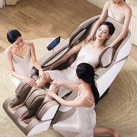 Fauteuil de massage complet SANP de luxe 4D SL-Track à gravité zéro avec contrôle à distance par ordinateur et application, pour un massage bien-être