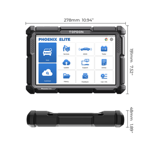 टॉपडोन फोनिक्स कुलीन 35 रखरखाव सेवा कार्य कार नैदानिक उपकरण के साथ वायरलेस vci. - Product Image 5