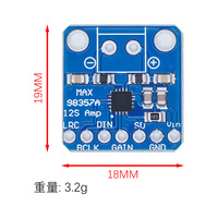 MAX98357 MAX98357A I2S 3W amplificateur de classe D Interface de dérivation I2S décodeur DAC pour l'audio