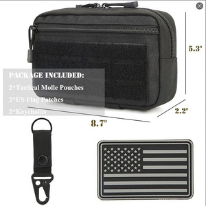 Pochette tactique pour téléphone portable, mini sac pour appareil photo, sac banane d'extérieur, trousse de premiers secours, système MOLLE - Product Image 5