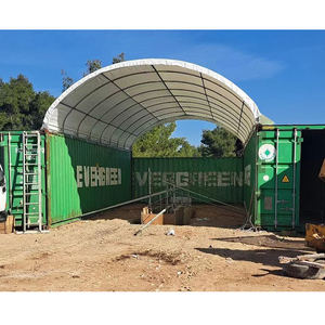 Fabricante de domos de almacenamiento prefabricados de alta resistencia para exteriores de 40 pies, fabricante de toldos para contenedores de envío - Product Image 1