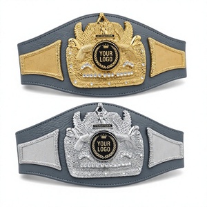 Custom International Leather Taekwondo Karate MMA Wrestling Championship Belt Heavyweight Unisex Breathable Championship belt - Product Image 1