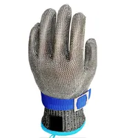 304 Stainless Steel Wire Mesh Butcher Cut-Protection Gloves
