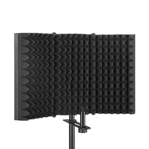 Microphone professionnel et accessoires, écran d'isolation, mousse acoustique insonorisante pour microphone de studio d'enregistrement - Product Image 1