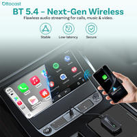 Ottocast Boîtier AI 3-en-1 Portable Adaptateur Sans Fil CarPlay & Android Auto Bluetooth 5.4 2+16G Garantie 1 An Pour Voitures Universelles
