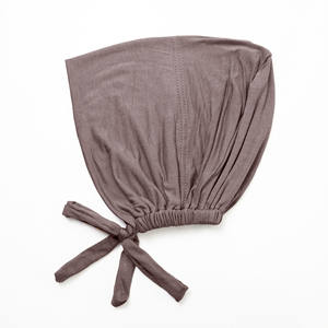 Pure Mercerized Cotton Jersey <b>Hijab</b> With Under <b>Cap</b> Adjustable Bandana Elastic Strap Muslim Shawl Muslim <b>Hijab</b> Under <b>Caps</b> - Product Image 4